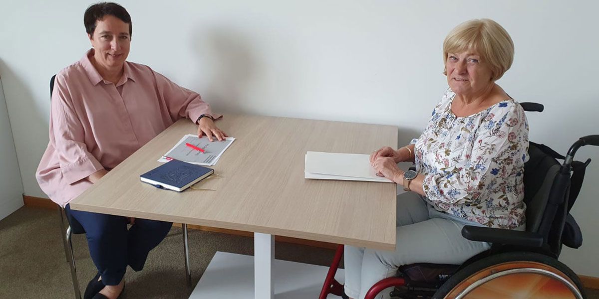 Janny Armbruster und Marianne Seibert