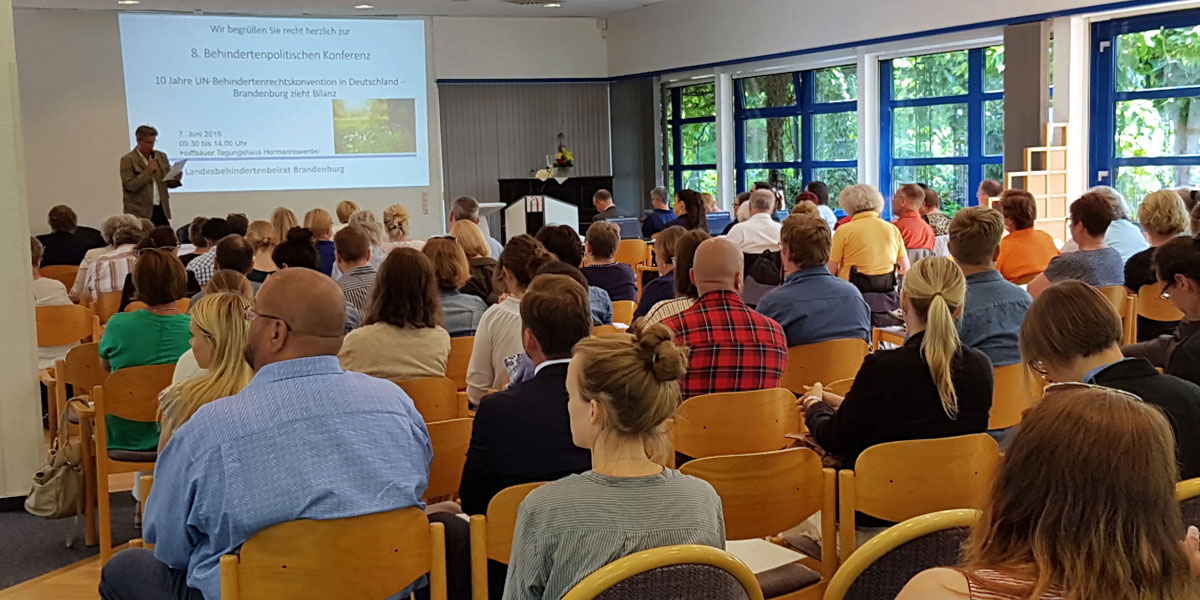 8. Behindertenpolitische Konferenz 2019