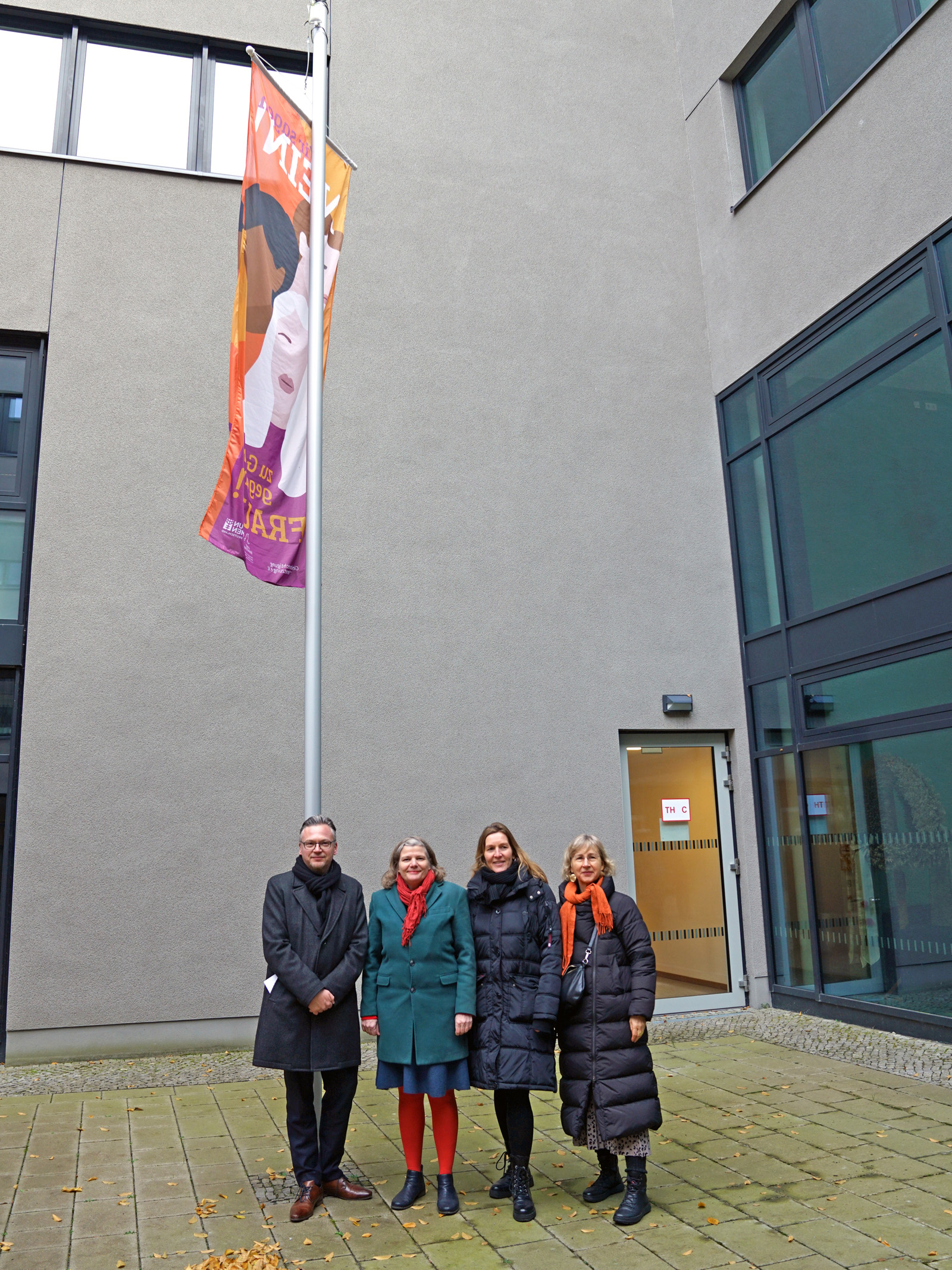 Patrick Wahl, Dr. Uta Kletzing, Anne Stolpe und Marina Fähnrich