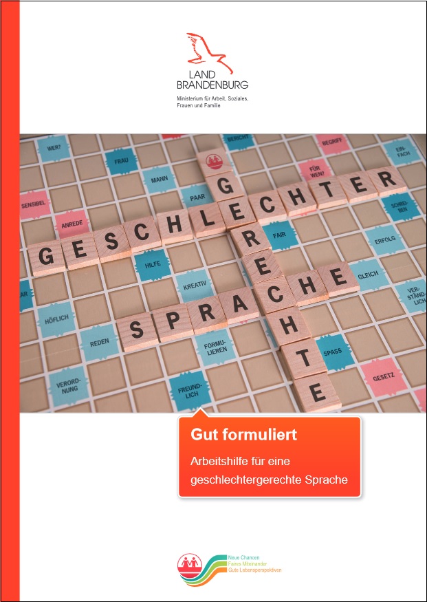 Titelbild Broschüre Gut formuliert 