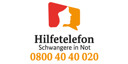 Hilfetelefon Schwangere in Not 0800 40 40 020